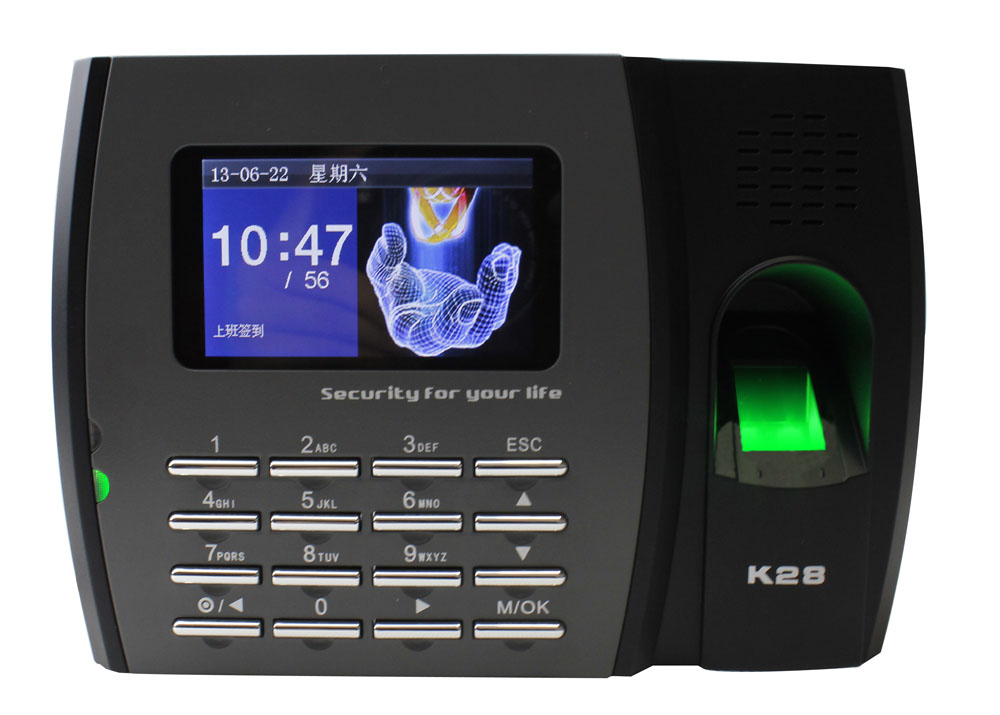 中控K28指紋考勤機(jī)