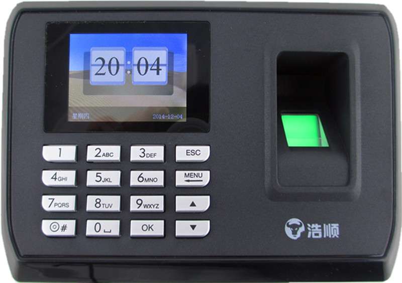 浩順C128指紋考勤機